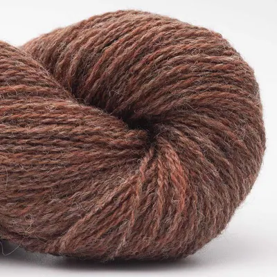Produktbild von BC Garn  Shetland Wolle 50g Rostbraun Fingering