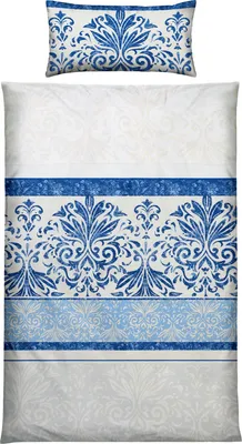 Produktbild von Erwin Müller Bettwäsche blau 1x 135x200 cm + 1x 40x80 cm