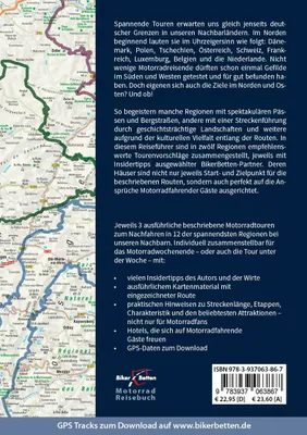 Obrázok produktu pre Motorrad Reiseführer Biker Weekends Nachbarländer