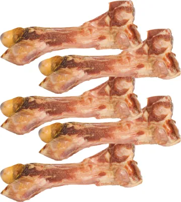 Produktbild von 5 Stück je mind. 400g - DOGREFORM Edelschinken Knochen - 14 Monate luftgetrocknet