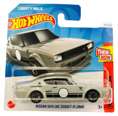 Produktbild von Hot Wheels Nissan Skyline 2000GT-R LBWK Modellauto Sammlerstück