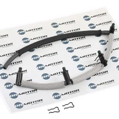 Produktbild von DR.MOTOR AUTOMOTIVE DRM16006 Leckkraftstoff-Schlauch passend für PEUGEOT 206 Schrägheck (2A/C) Rücklaufleitung Common Rail