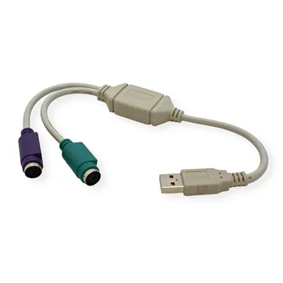 Immagine prodotto di VALUE USB - 2x PS/2 Konverter