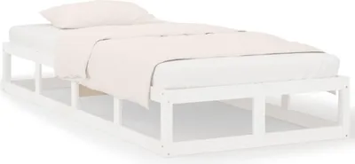 Obrázek produktu pro vidaXL Postel z masivu bílá 75x190 cm