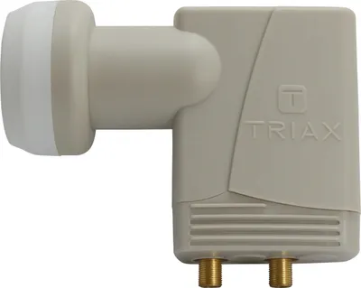 Image de LNB universel TRIAX Twin, 2 sorties, 2 participants, 1 pièce.