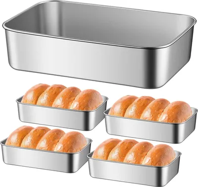 Antihaft Brotformen Mit Deckel - Backformen Für Brot & Kuchen Aus Metall