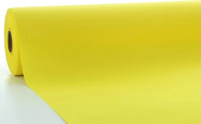 Produktbild von Sovie HORECA Tischdeckenrolle in Gelb aus Linclass® Airlaid, 118 cm x 40 m, 1 Stück