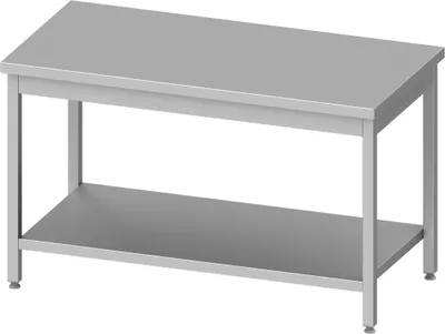 Produktbild von Arbeitstisch ECO mit Grundboden 800x700x850 mm, ohne Aufkantung, Selbstmontage