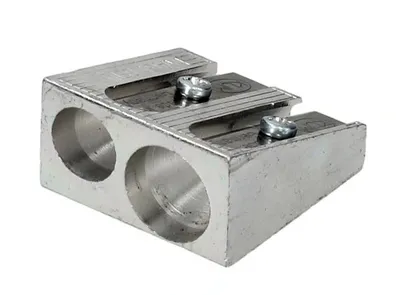 Zdjęcie produktu dla Temperówka podwójna metalowa