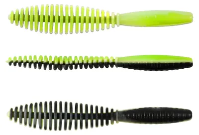 Produktbild von Spro Trout Master Leech 75 75mm 15 Farben : Black Chartreuse Farbe: Black Chartreuse