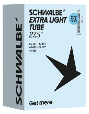 Produktbild von Schwalbe SCHLAUCH SCV19 EXTRA LIGHT 40/62-584/635 40 - leichter Fahrradschlau....