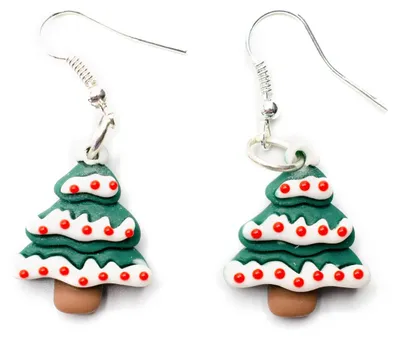 Produktbild von Weihnachtsbaum Ohrringe Miniblings Weihnachten Oh Tannenbaum