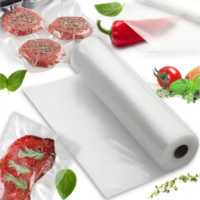Zdjęcie produktu dla Folia Rolka Moletowana Do Zgrzewarek Próżniowych 20Cm