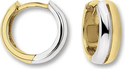 Immagine prodotto di Creolo 333/ oro giallo parzialmente rodiato 4,3 x 13,5