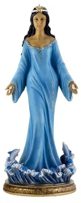 Yemaya-Figur, stehend, 58 cm, Harz, 200 g