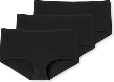 Produktbild von Schiesser Damen 3PACK Shorts schwarz Pack (Mehrfach) Gr. 046