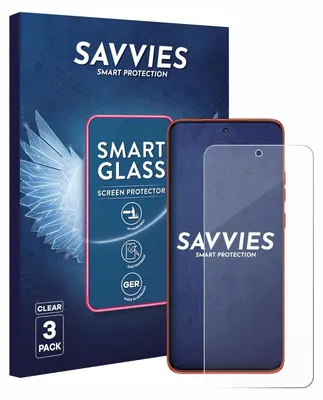 A product box for screen protectors, with a screen protector and a phone displayed.