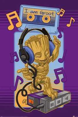 Produktbild von MB 146 Guardians of the Galaxy Groot Cassette