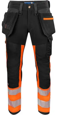 Produktbild von Projob - "6540" Arbeitshosen für Herren, Signalkleidung ET1229 (36R) (Orange)