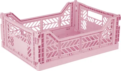 Produktbild von Aykasa Faltbox Klappbox CHERRY BLOSSOM hellrosa midi