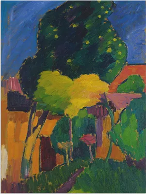 Produktbild von ARTland Wandbild Alu für Innen & Outdoor Murnau. 1908 Größe: 60x80 cm