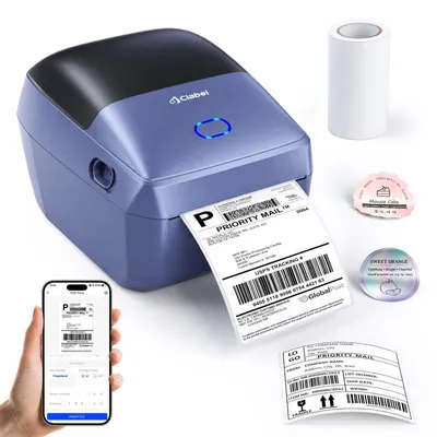Produktbild von Bluetooth-Etikettendrucker 4x6 für Versand und kleine Unternehmen
