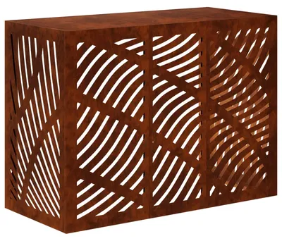 Immagine prodotto di Copertura per condizionatori marca vidaXL, effetto ruggine, dimensioni 110 x 50 x 80 cm