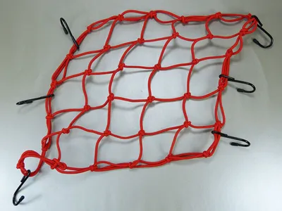 Produktbild von Fahrrad Gepäcknetz und Transportnetz Rot