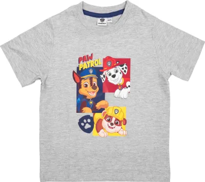 Produktbild von Paw Patrol T-Shirt mit Chase, Marshall & Rubble – Kurzarmshirt Oberteil für Kinder 98/104