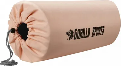 Produktbild von GORILLA SPORTS® Yogatasche - für Yogamatte 173 x 61 cm, mit Verstellbarem Tragegurt, aus Baumwolle, Rosa - Tragetasche, Yogamattentasche, Rucksack, Yoga Tasche