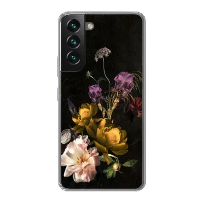Produktbild von MuchoWow® Handyhülle Schutzhülle Hülle für Samsung Galaxy S22 Plus Blumen - Muster - Pflanzen Silikon Softcase Handy Hülle - Schutzabdeckung