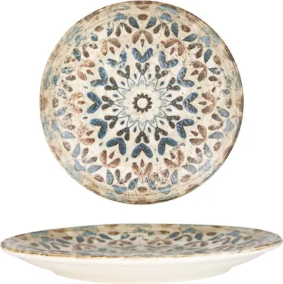 Image de Rinart Assiette à dessert - Aztec - Porcelaine - 21 cm