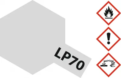 Produktbild von Tamiya LP-70 Aluminium glzd. 10ml Kunstharzfarbe