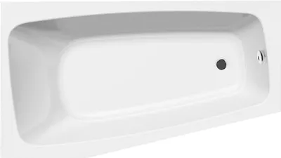 Produktbild von Aqualine BEROUNKA Eckbadewanne 160x90x42 cm, links, weiß