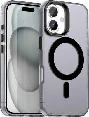 Produktbild von Mobigear Shockproof iPhone 17 MagSafe Hülle Hardcase Backcover - Schwarz