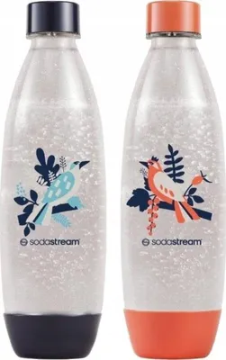 Produktbild von SodaStream FUSE Flasche. Coral Birds. 2 Stk. 1l