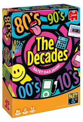 Produktbild von Jumbo Spiele Partyspiel, 19830, The Decades