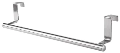 Obrázok produktu pre Solidchoice – Držiak na uteráky RVS, vhodný do kuchyne a kúpeľne, 23 cm, bez potreby vŕtania