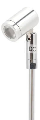 Immagine prodotto di Faretto da armadio per vetrine portagioie, DC 12 V, 1 W, lega di alluminio, orientabile, piccolo, verticale, luce d'accento a LED, uso interno, naturale