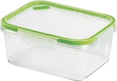 Productafbeelding van Voedselcontainer Rechthoekig - Vershouddoos Bakje - Voedsel n - Gemaakt van Tritan Renew - 080 L - Transparant