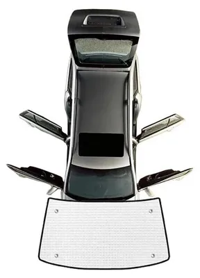 Obrázok produktu pre Ochranná clona do auta na okná pre model Škoda Yeti (2009-2017), slnečná clona, kryt na čelné sklo