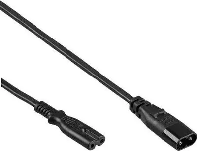 Obrázok produktu pre Allteq C7-C8-100-B, 1 m, C7-Koppler, H03VVH2-F, 220 - 250 V