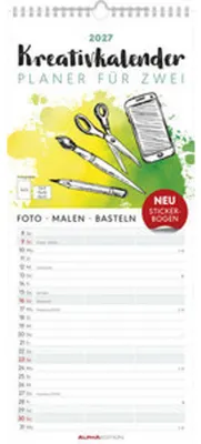 Produktbild von Kreativkalender Planer für 2 2027