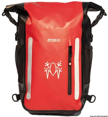 Obrázek produktu pro Batoh Amphibious Atom II 15 l, červený – Osculati 23.518.01