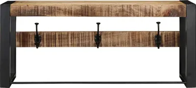 Obrázek produktu pro vidaXL Věšák na kabáty 80x35x35 cm Hrubé masivní dřevo mango