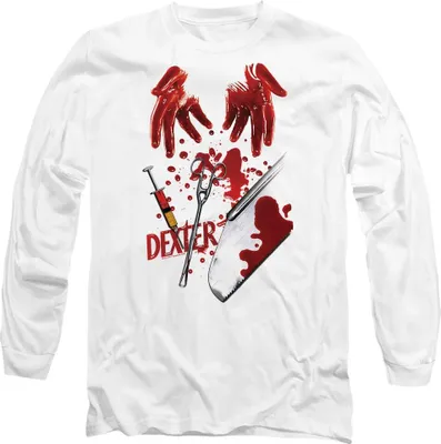 Image de Dexter - "Tools Of The Trade" T-shirt pour homme/femme unie TV11025 (M) (Blanc)