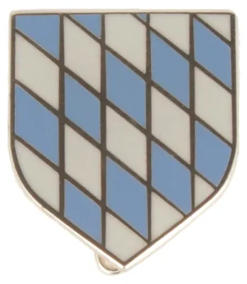 Hutanstecker bayerisches Wappen von Hut-Breiter in bunt