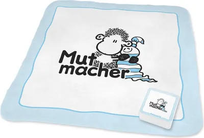 Produktbild von Sheepworld - 44012 - Zauberhandtuch, Mutmacher, 30cm x 30cm