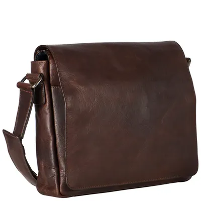Produktbild von Leonhard Heyden Roma Messenger Leder 31 cm Laptopfach