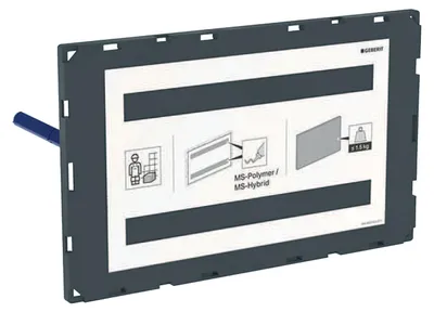 Produktbild von Geberit 115696001 Sigma Abdeckplatte, flächenbündig